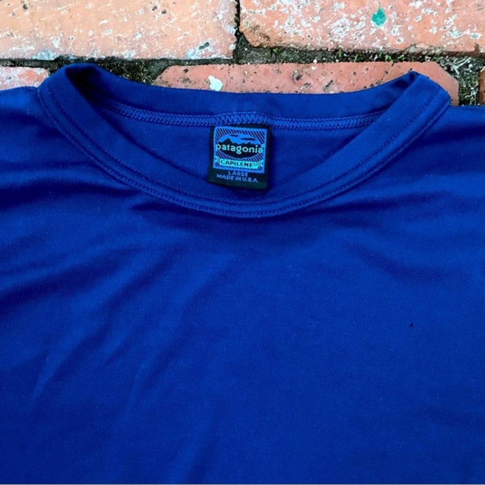 Vintage 90's Patagonia Capilene Shirt size Large made in USA